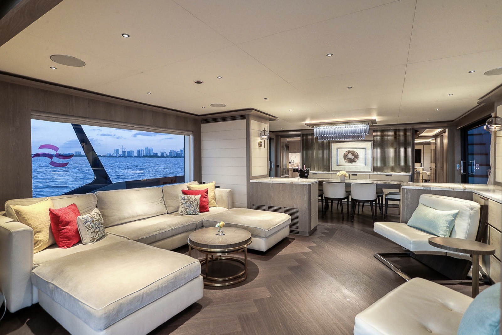 On board the Sirena 88 “Saint”